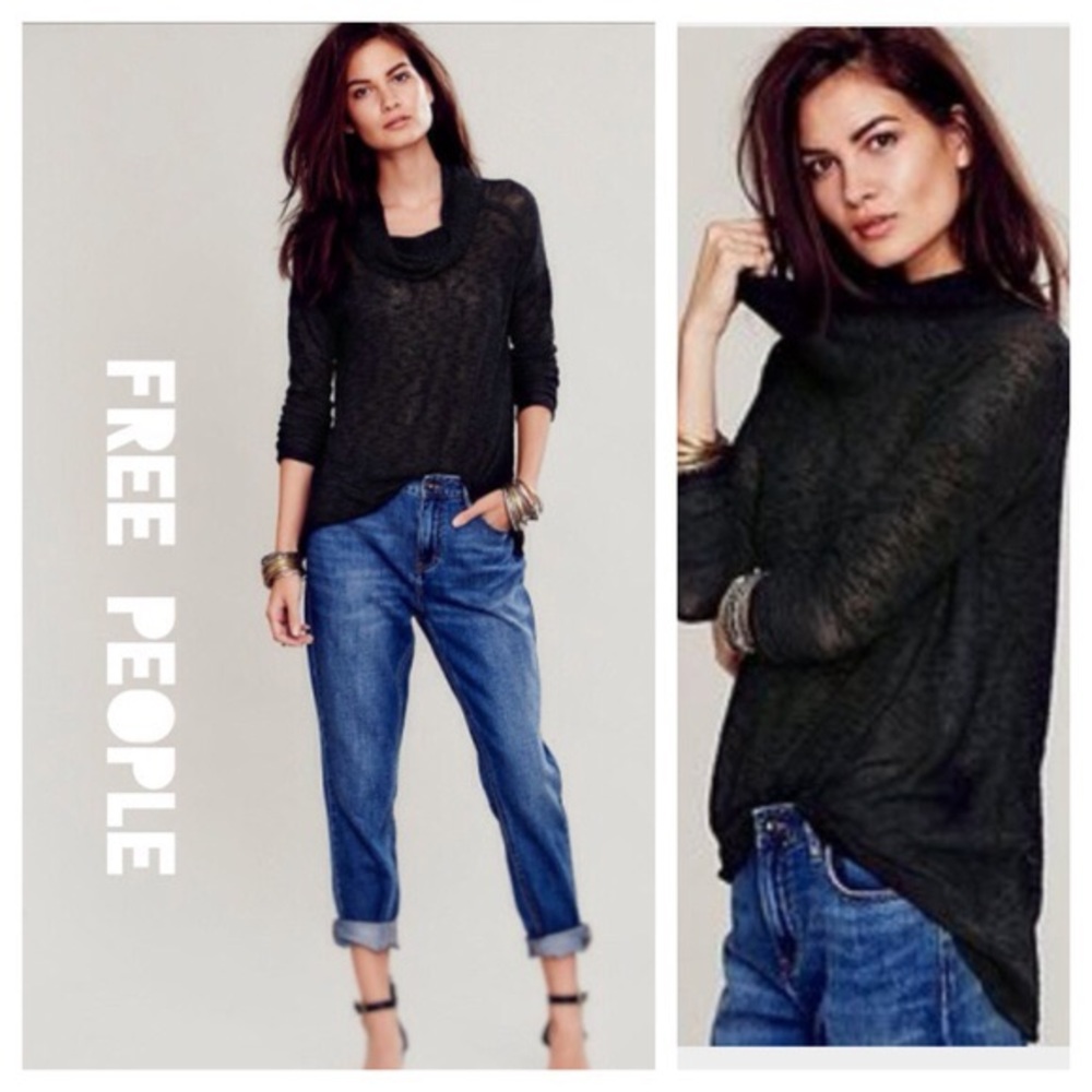 Free People We The Free Beatnik Hacci Turtleneck - Picture 2 of 5